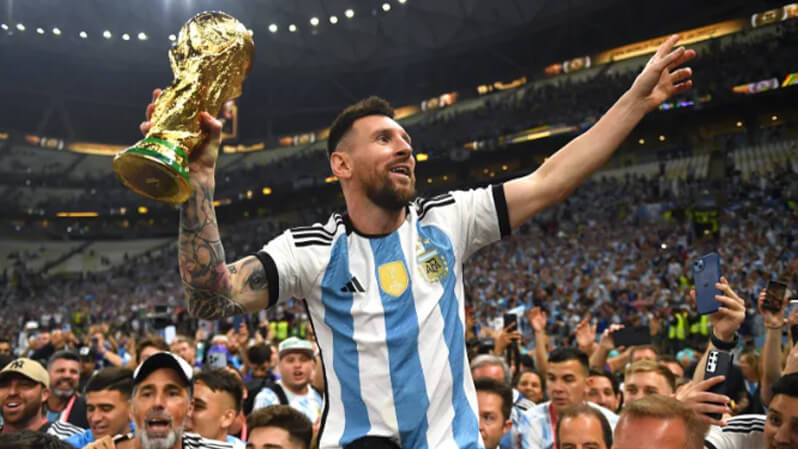 阿根廷夺冠：2022世界杯 梅西 Messi 